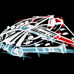 <span class="small">Peinture</span> Millenium black <span>90 x 60cm</span>